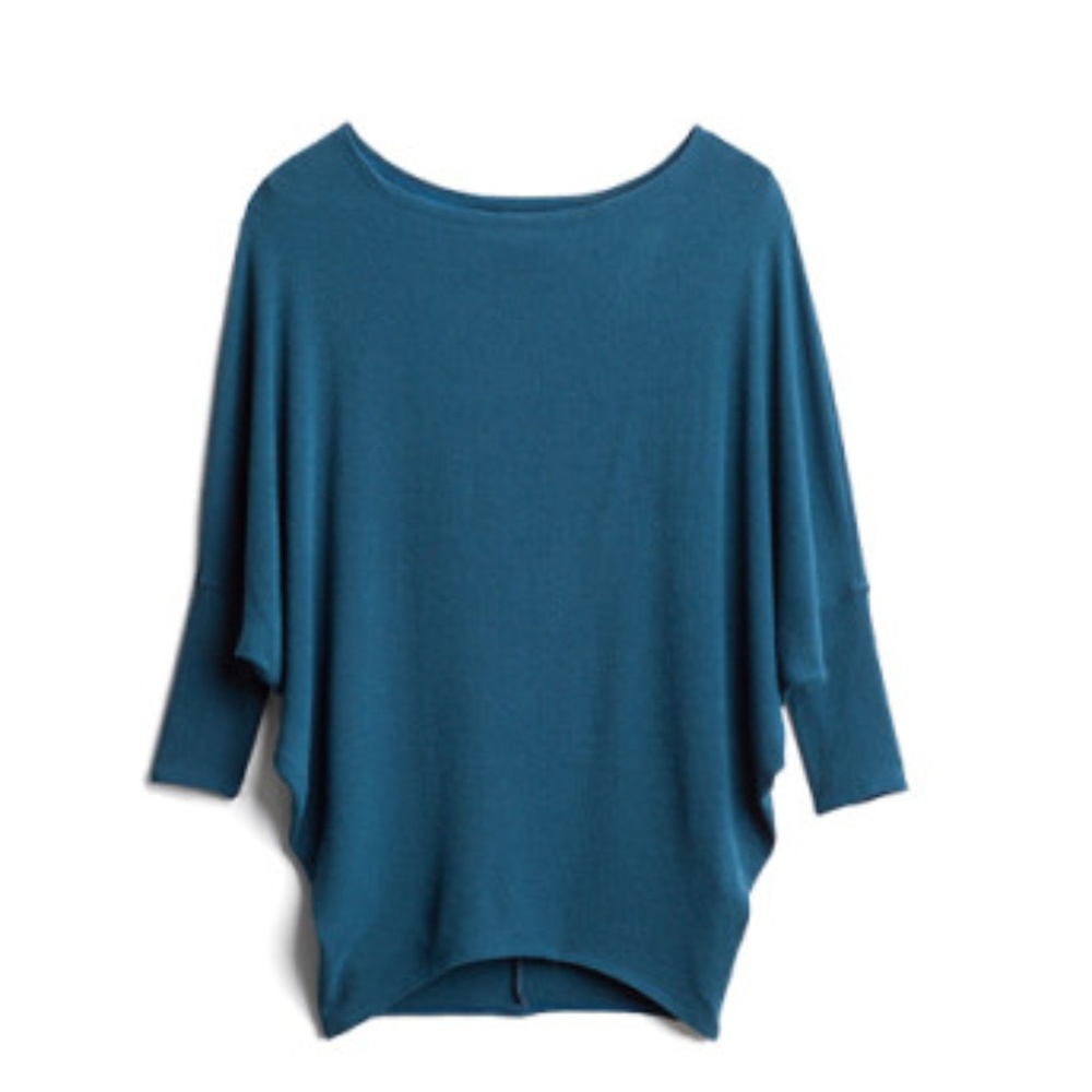 3/4 Sleeve Teal Top